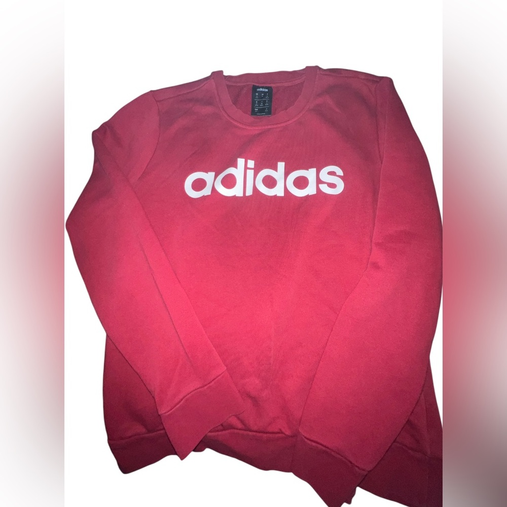 Adidas Bold Red Crewneck